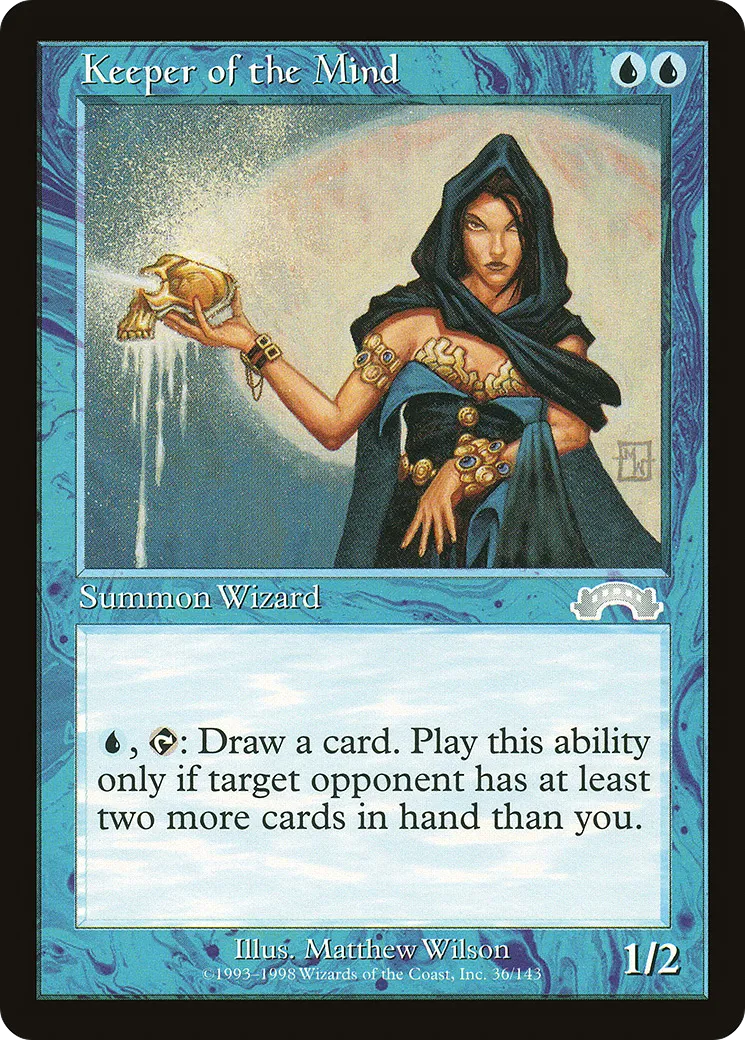 Keeper of the Mind — Exodus — Magic: The Gathering