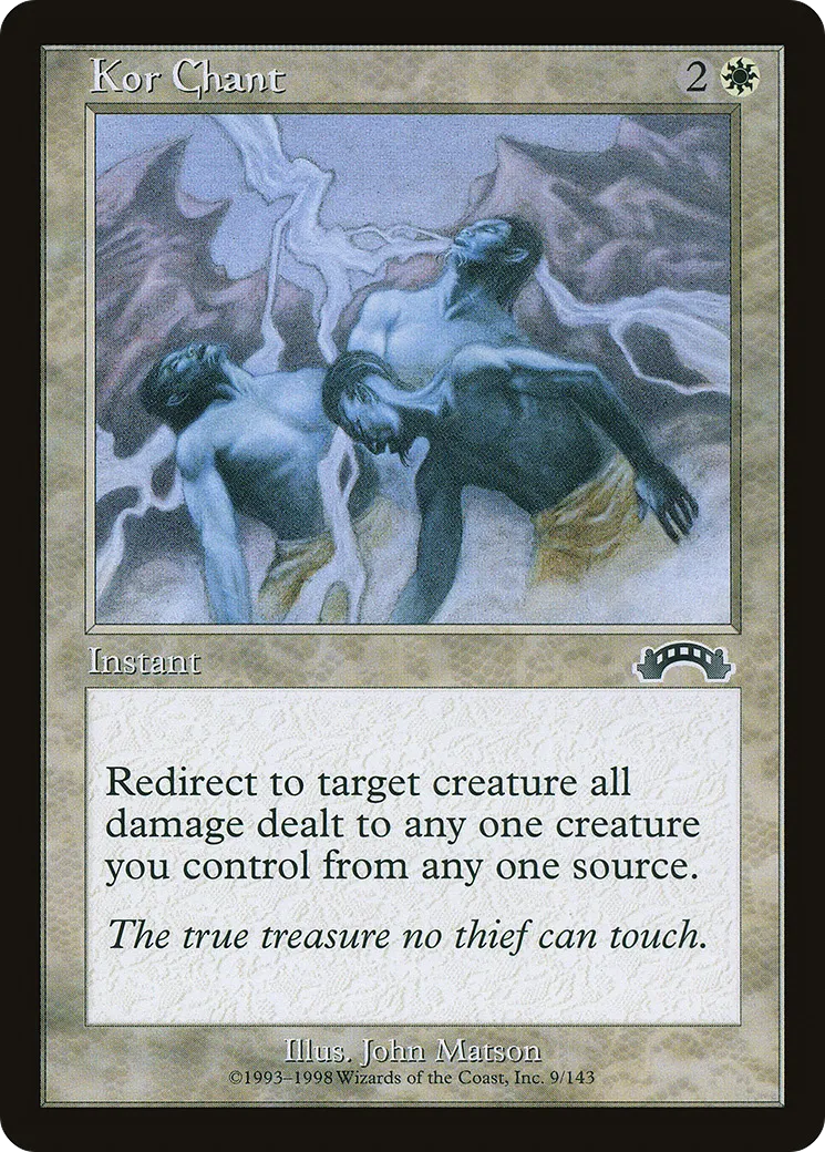 Kor Chant — Exodus — Magic: The Gathering