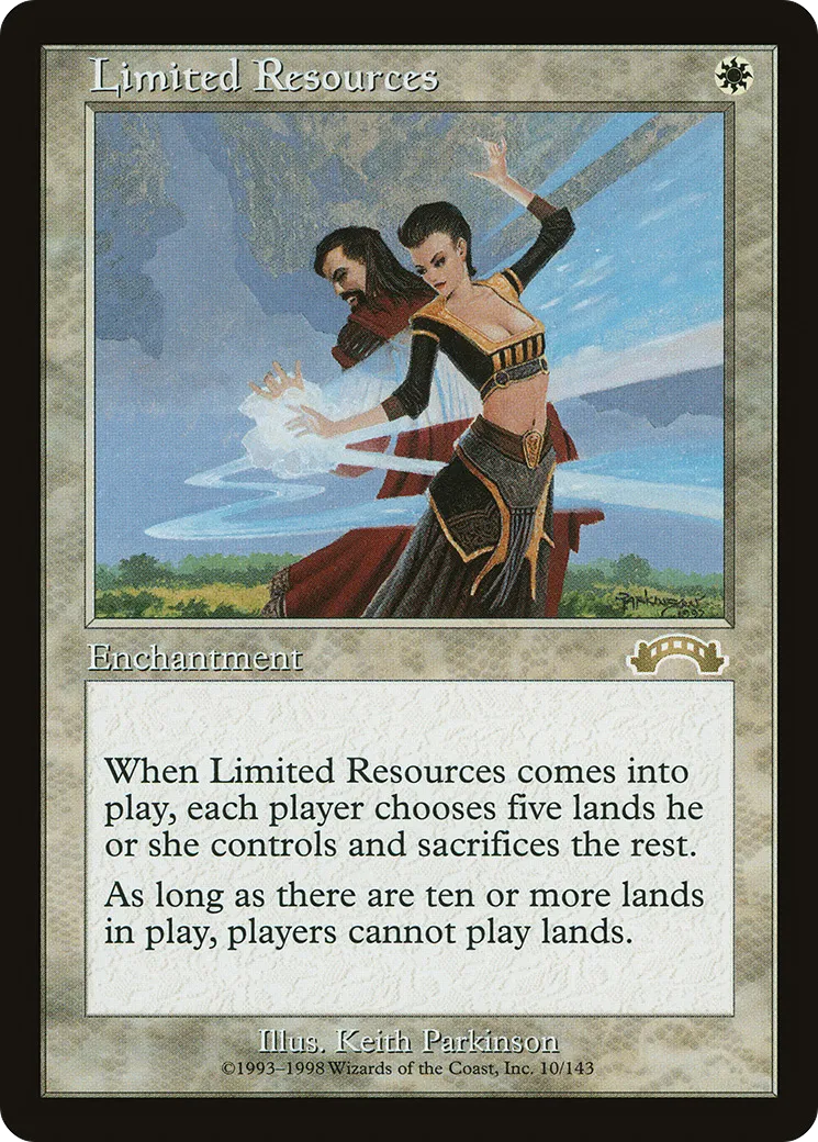 Limited Resources — Exodus — Magic: The Gathering