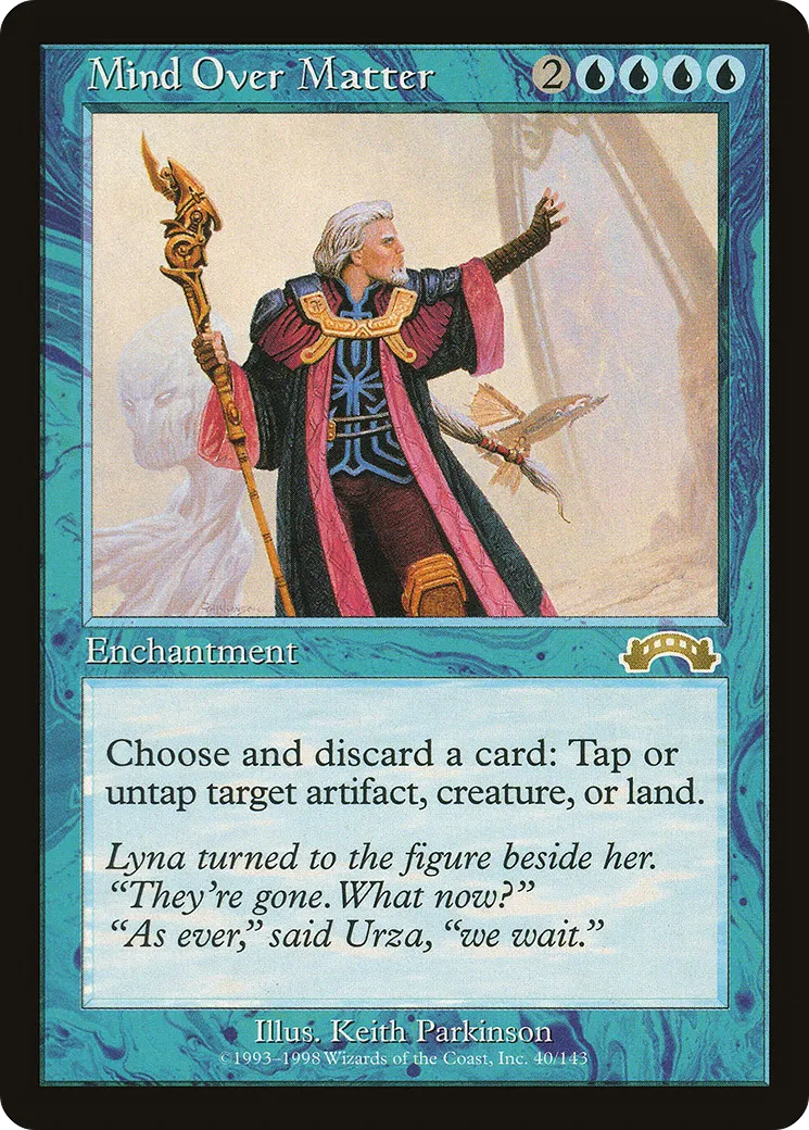 Mind Over Matter — Exodus — Magic: The Gathering