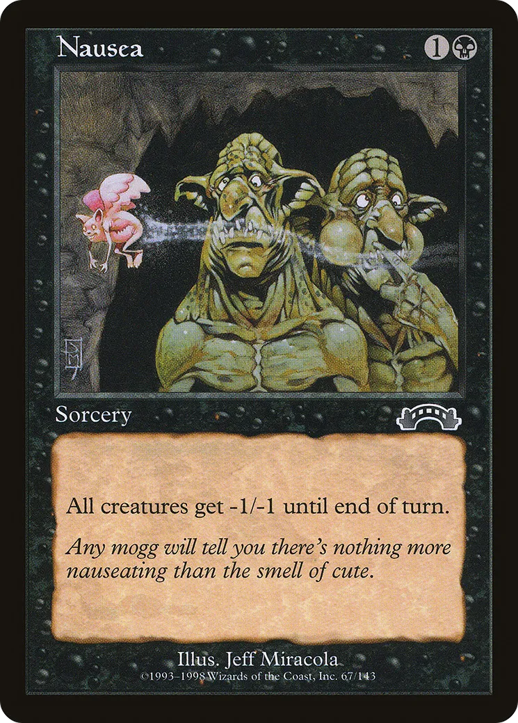 Nausea — Exodus — Magic: The Gathering