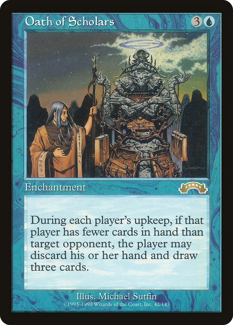 Oath of Scholars — Exodus — Magic: The Gathering