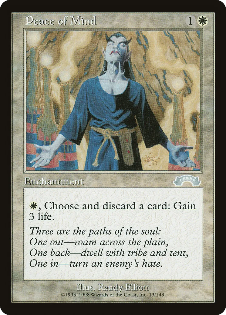 Peace of Mind — Exodus — Magic: The Gathering