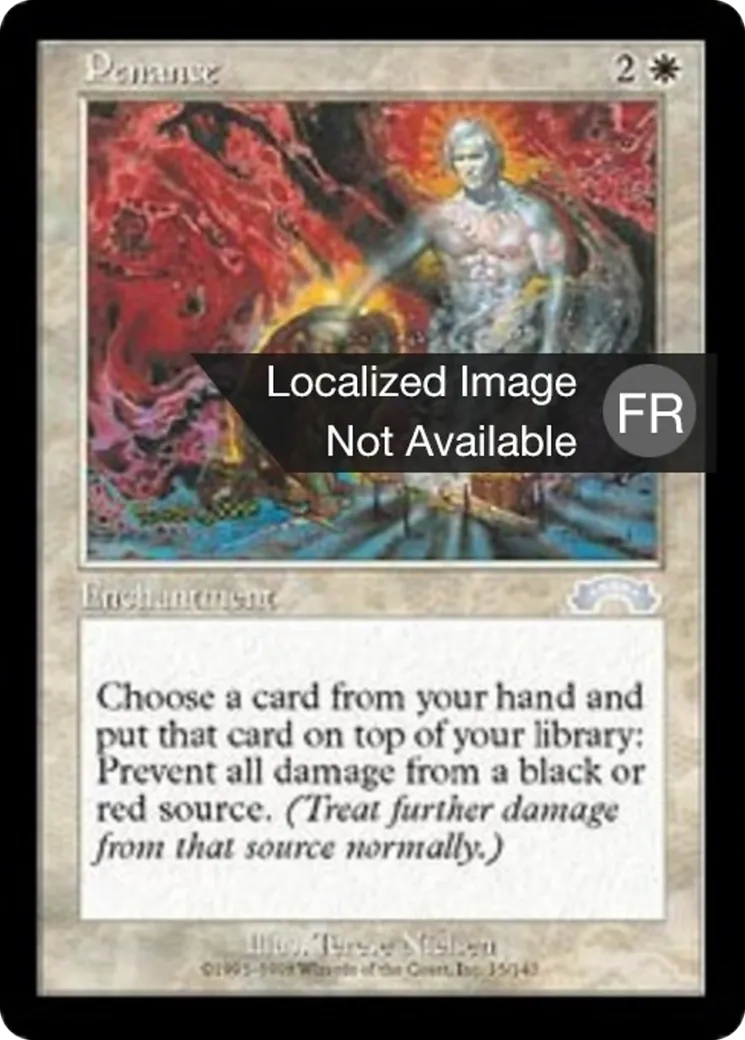 Pénitence — Exodus — Magic: The Gathering