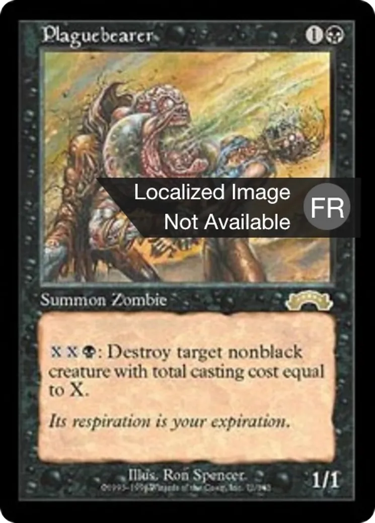 Porteur de peste — Exodus — Magic: The Gathering