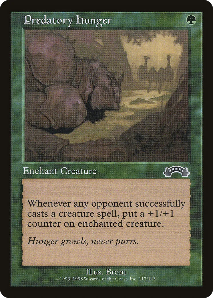 Faim prédatrice — Exodus — Magic: The Gathering