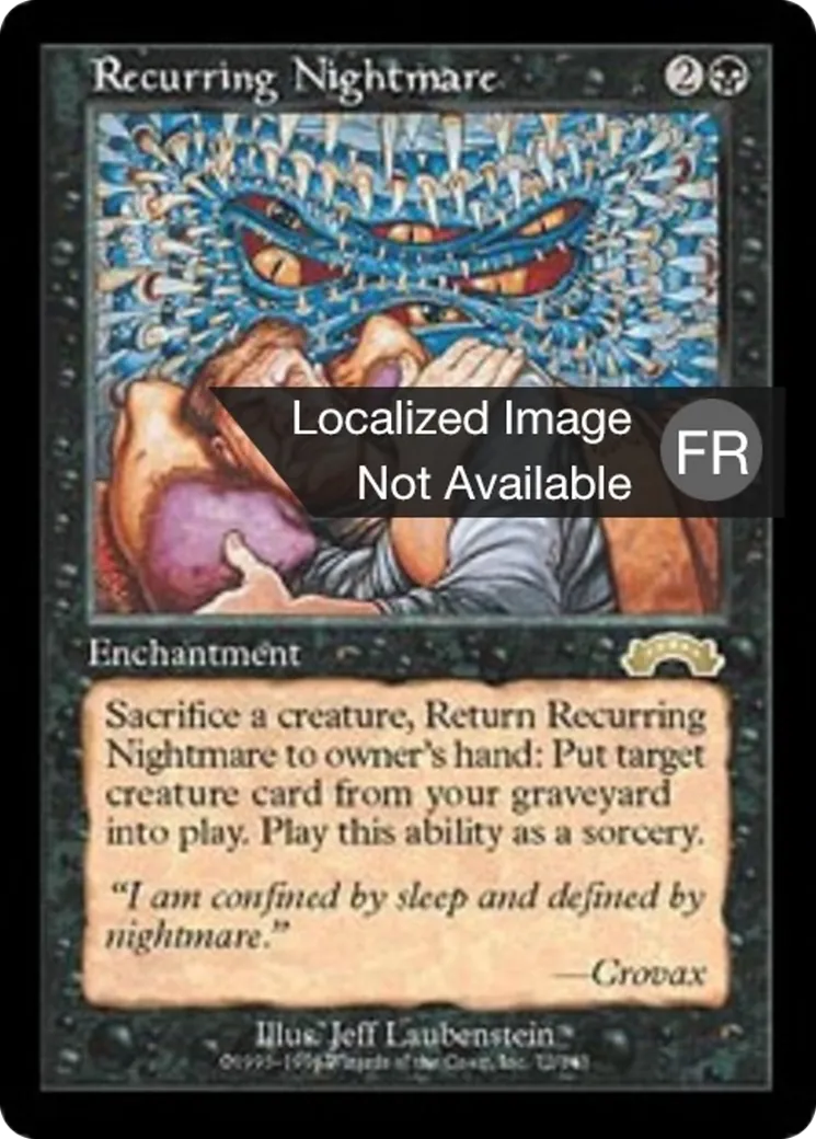 Cauchemar récurrent — Exodus — Magic: The Gathering