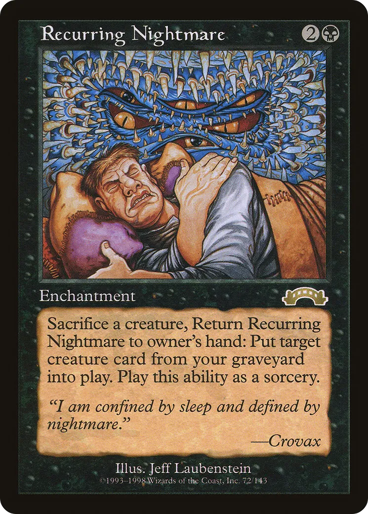 Cauchemar récurrent — Exodus — Magic: The Gathering