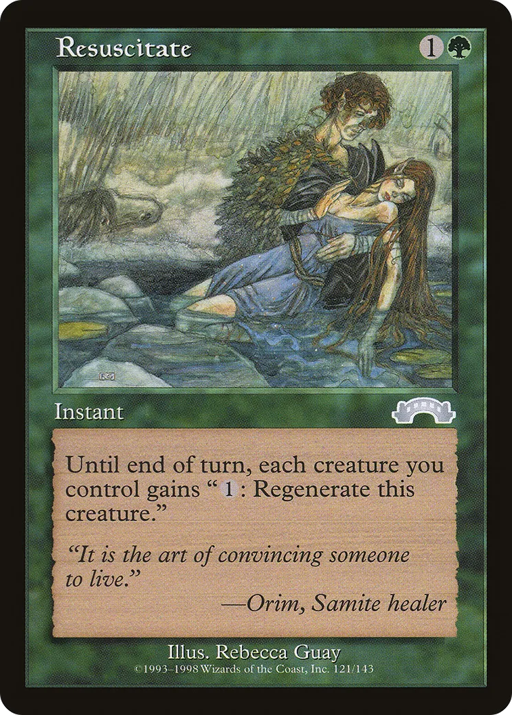 Resuscitate — Exodus — Magic: The Gathering