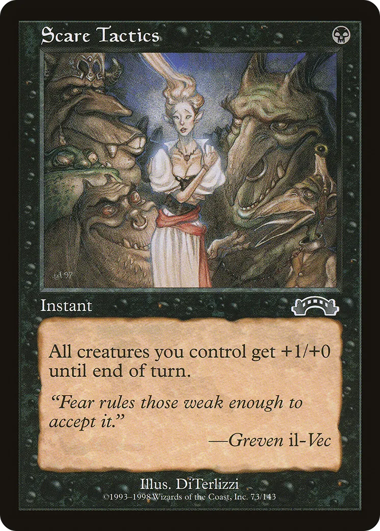 Scare Tactics — Exodus — Magic: The Gathering