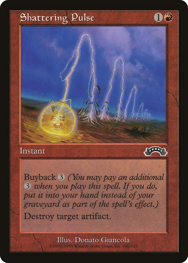Pulsation fracassante — Exodus — Magic: The Gathering