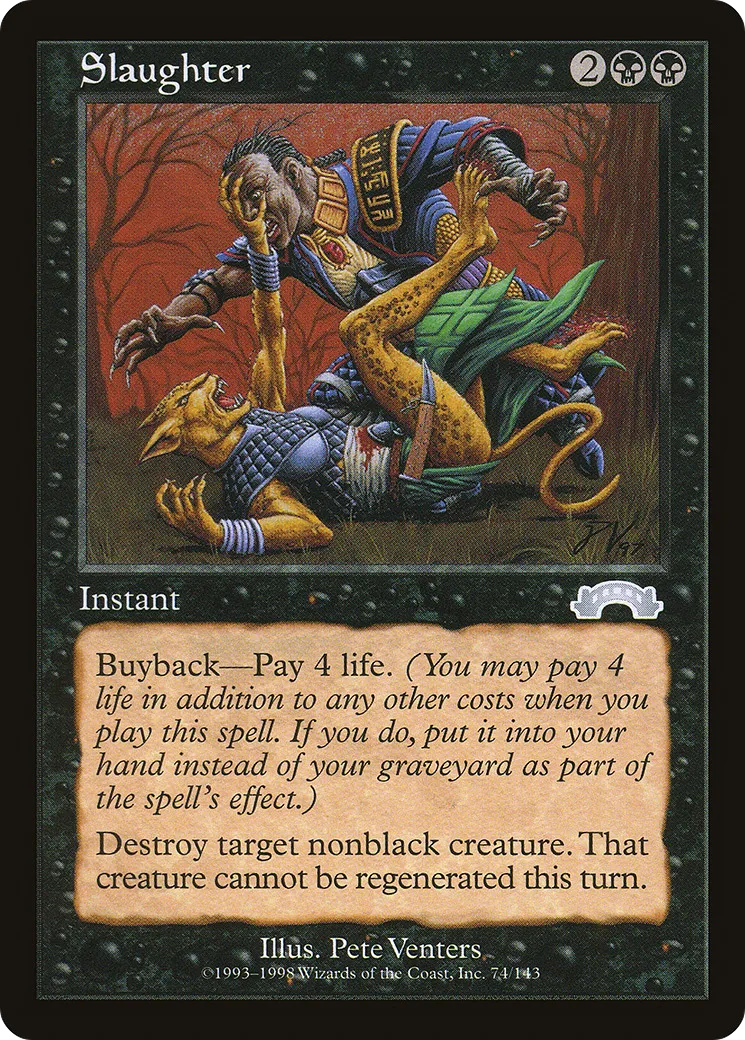 Slaughter — Exodus — Magic: The Gathering