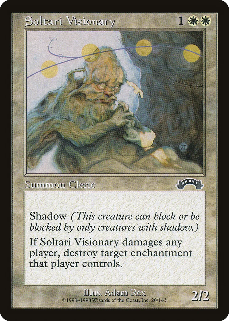 Soltari Visionary — Exodus — Magic: The Gathering