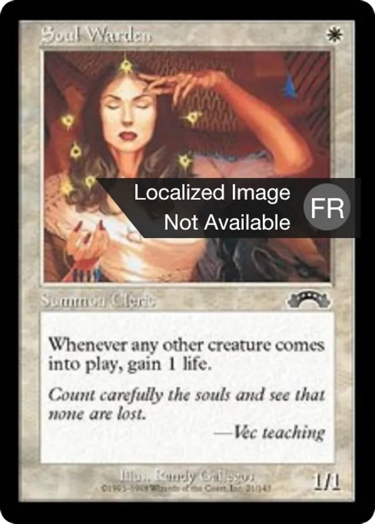 Garde des âmes — Exodus — Magic: The Gathering