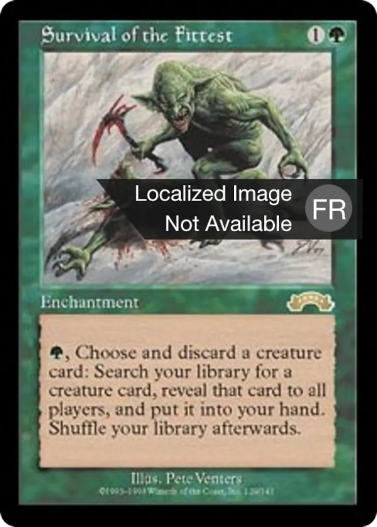 Survie du plus apte — Exodus — Magic: The Gathering