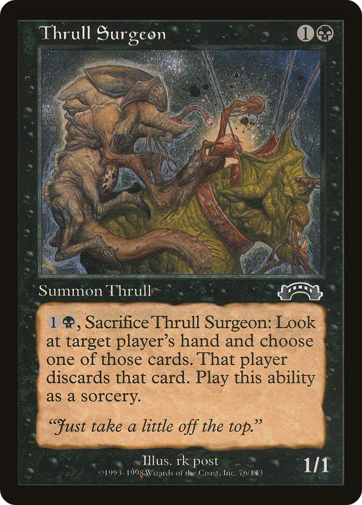 Chirurgien srâne — Exodus — Magic: The Gathering