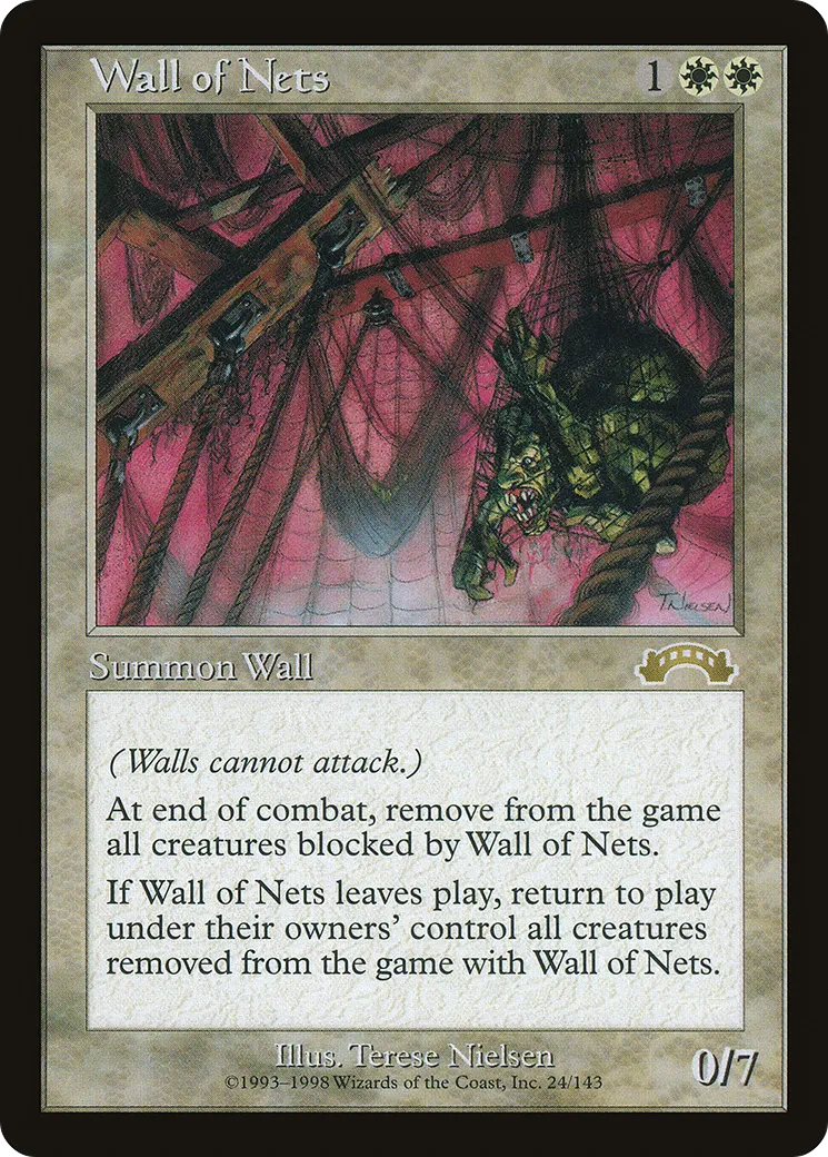 Mur de filets — Exodus — Magic: The Gathering
