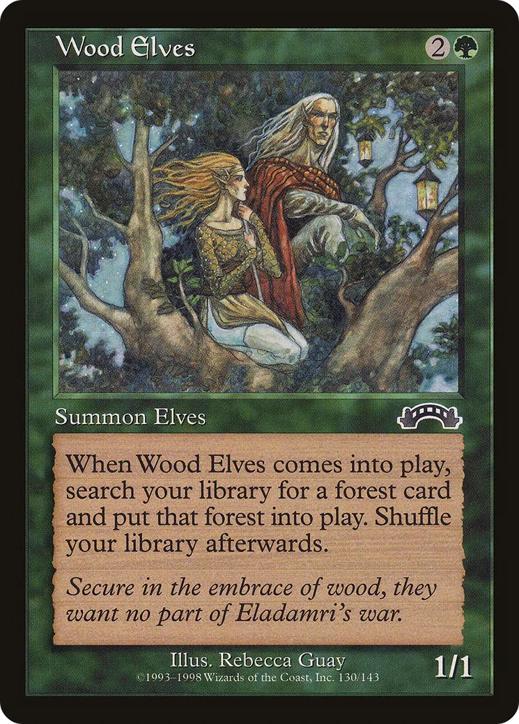 Elfe des bois — Exodus — Magic: The Gathering