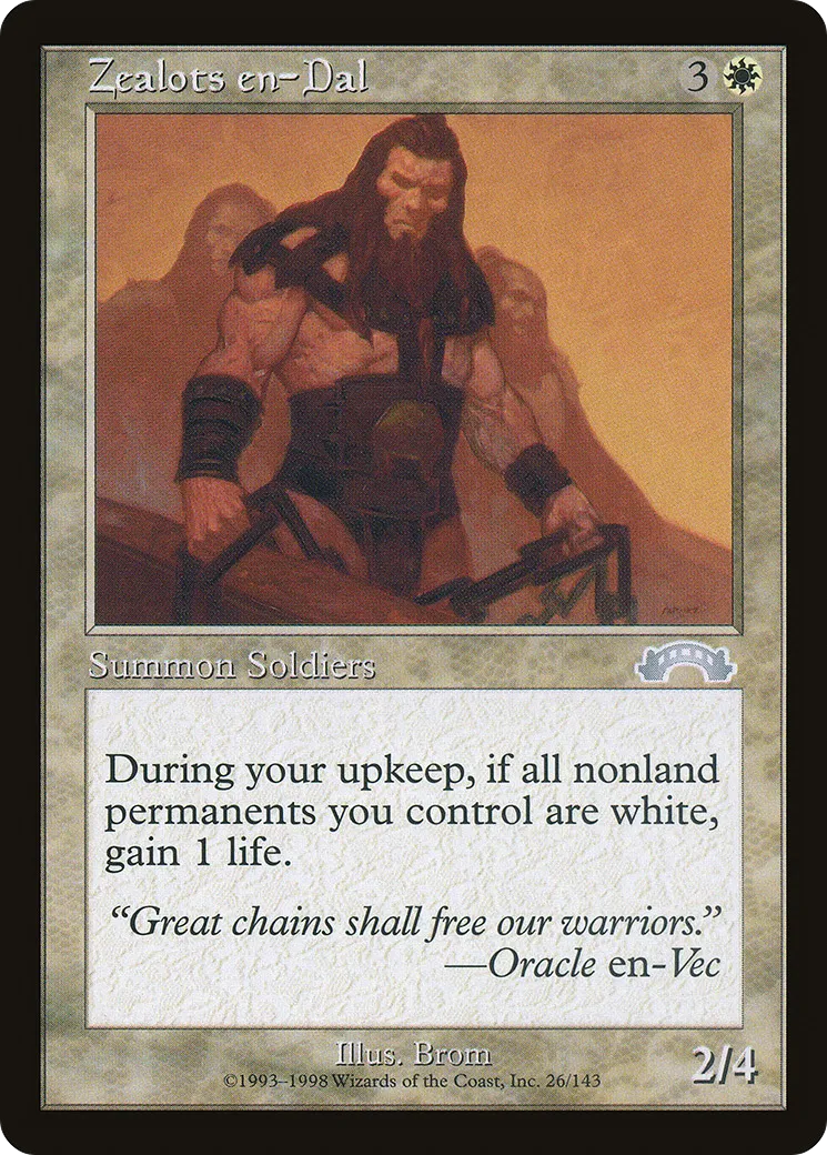 Zealots en-Dal — Exodus — Magic: The Gathering