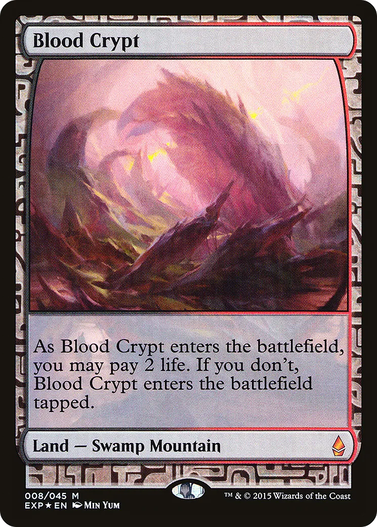Blood Crypt — Zendikar Expeditions — Magic: The Gathering