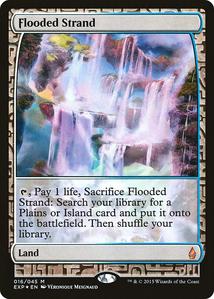 Flooded Strand — Zendikar Expeditions — Magic: The Gathering
