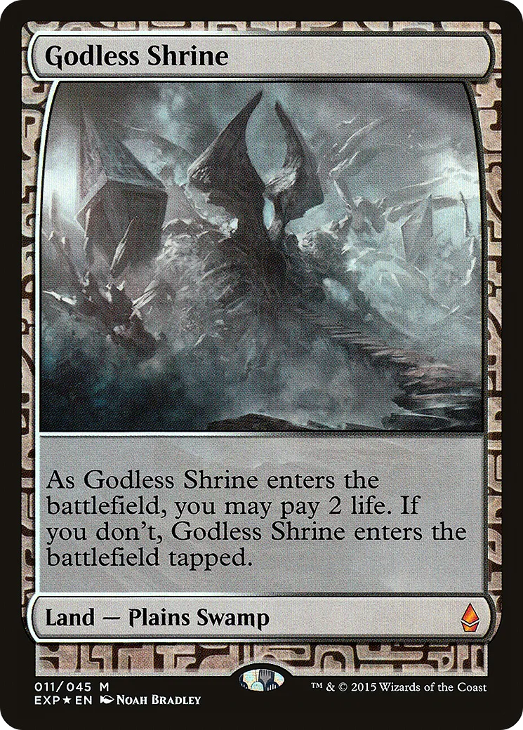 Godless Shrine — Zendikar Expeditions — Magic: The Gathering