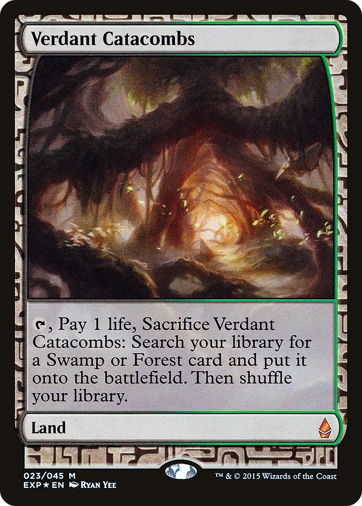 Verdant Catacombs — Zendikar Expeditions — Magic: The Gathering