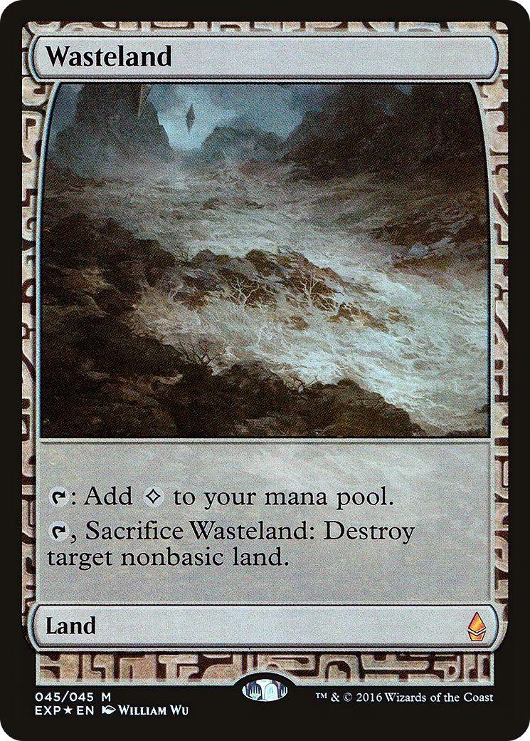 Wasteland — Zendikar Expeditions — Magic: The Gathering