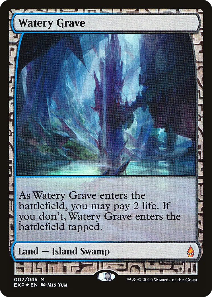 Tombe aquatique from Zendikar Expeditions - Magic: The Gathering