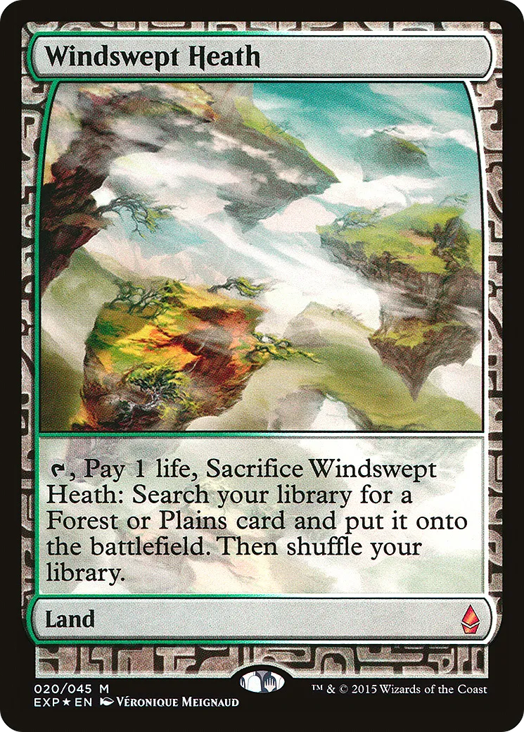 Windswept Heath — Zendikar Expeditions — Magic: The Gathering