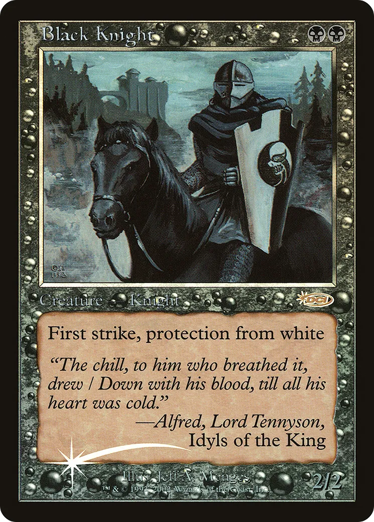 Black Knight — Friday Night Magic 2002 — Magic: The Gathering