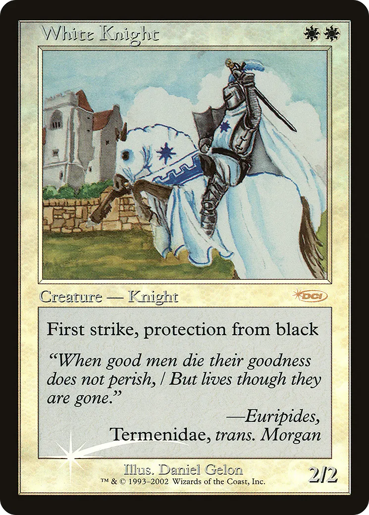 White Knight — Friday Night Magic 2002 — Magic: The Gathering