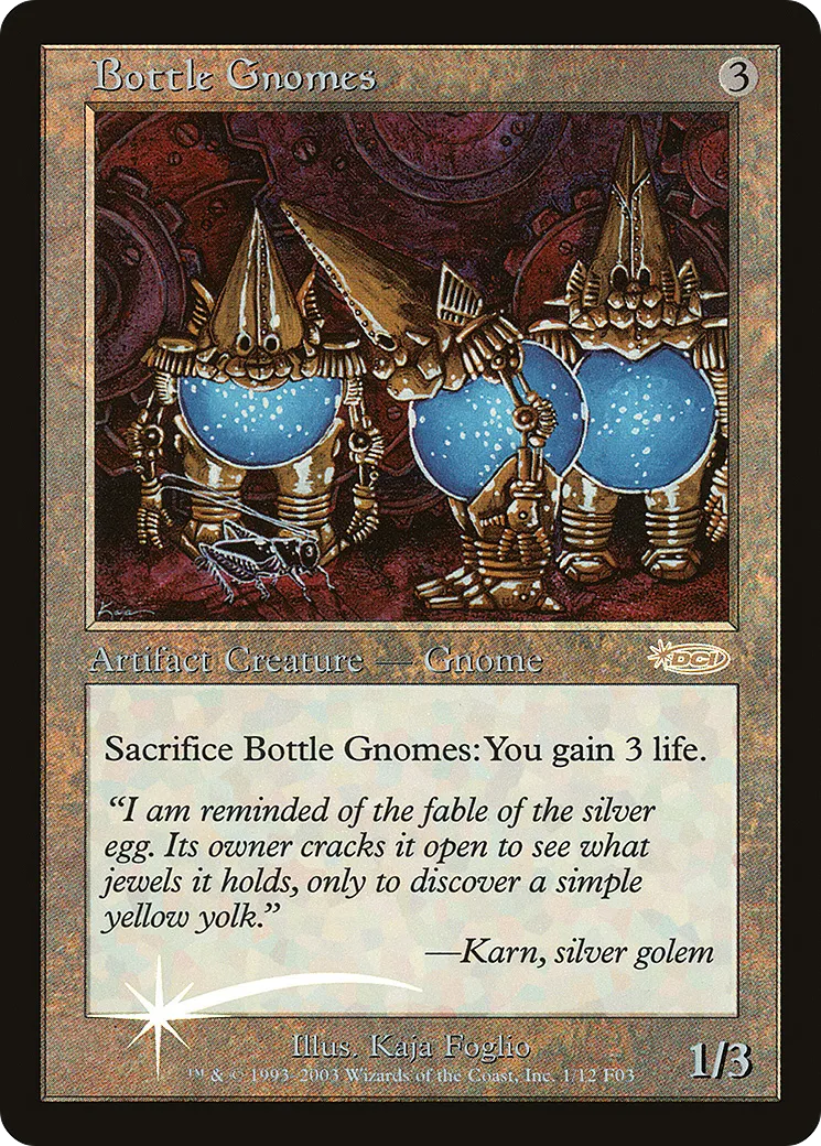 Bottle Gnomes — Friday Night Magic 2003 — Magic: The Gathering