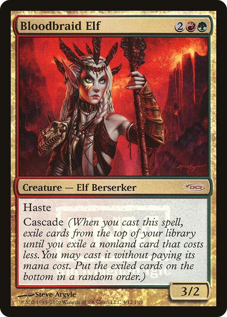 Bloodbraid Elf — Friday Night Magic 2010 — Magic: The Gathering