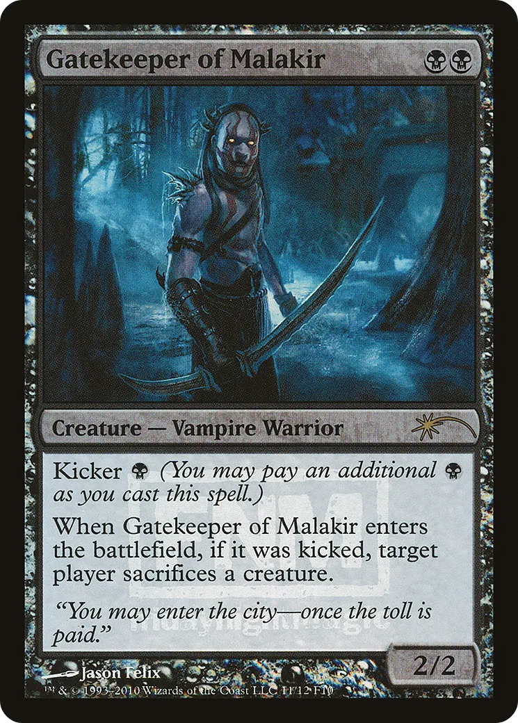 Gatekeeper of Malakir — Friday Night Magic 2010 — Magic: The Gathering