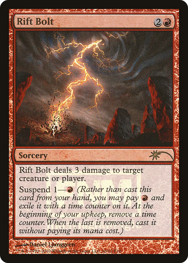 Rift Bolt — Friday Night Magic 2010 — Magic: The Gathering