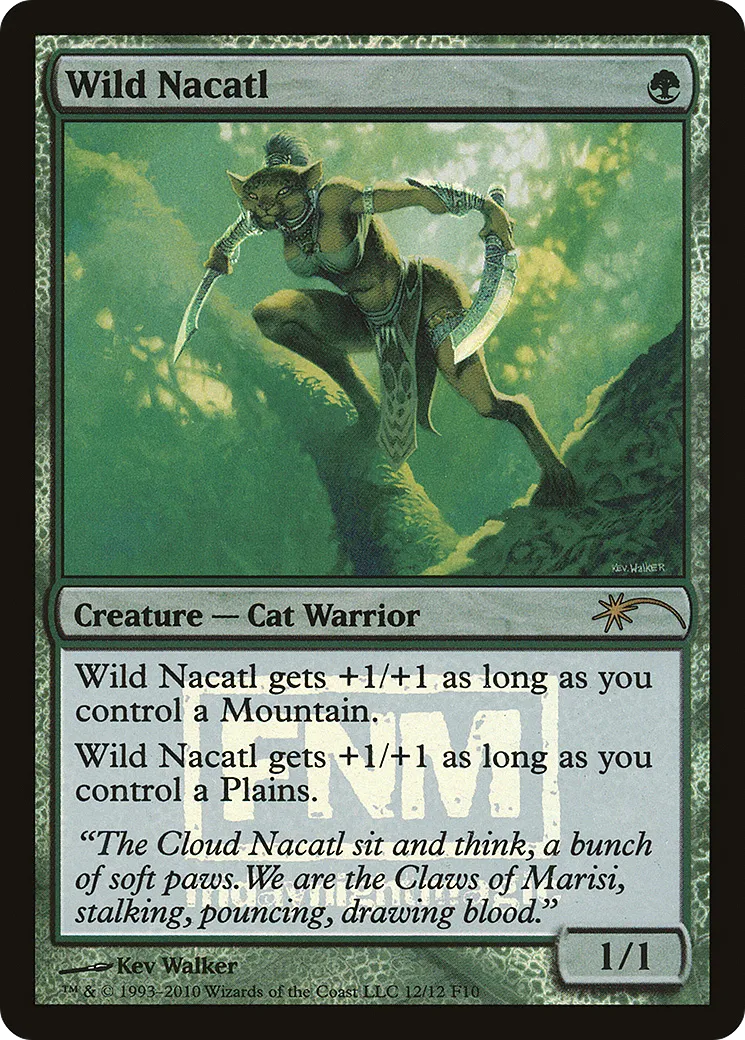 Wild Nacatl — Friday Night Magic 2010 — Magic: The Gathering