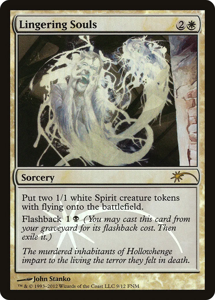 Lingering Souls — Friday Night Magic 2012 — Magic: The Gathering
