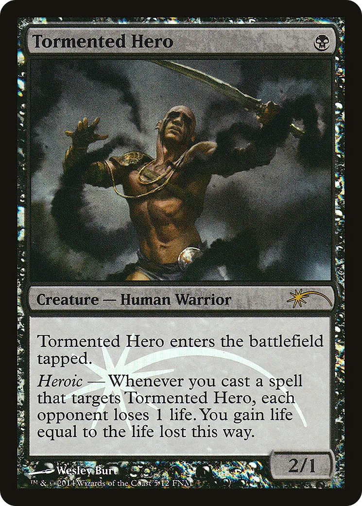 Héros tourmenté — Friday Night Magic 2014 — Magic: The Gathering