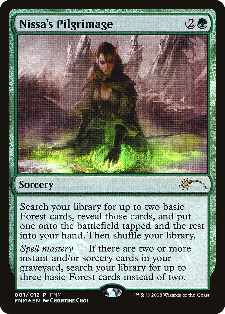 Pèlerinage de Nissa — Friday Night Magic 2016 — Magic: The Gathering