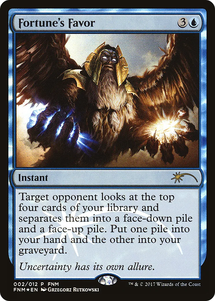 Faveur de la fortune — Friday Night Magic 2017 — Magic: The Gathering