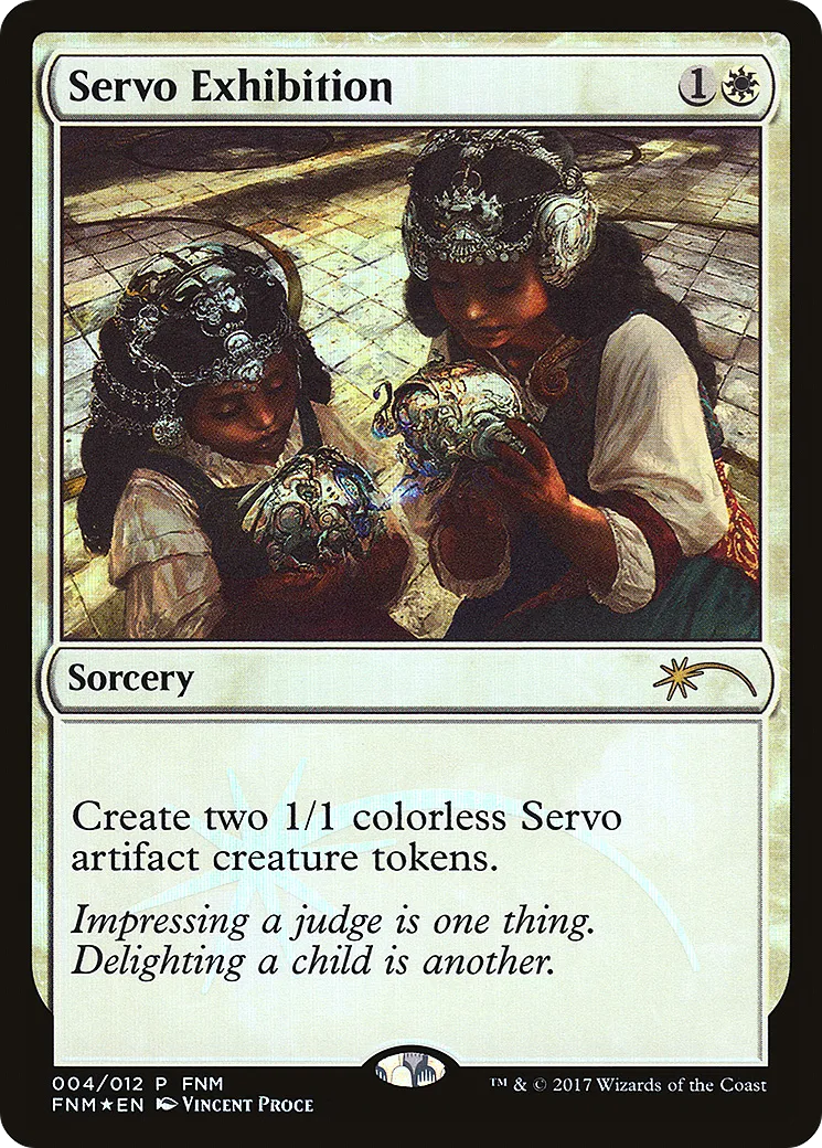 Exhibition de servos — Friday Night Magic 2017 — Magic: The Gathering