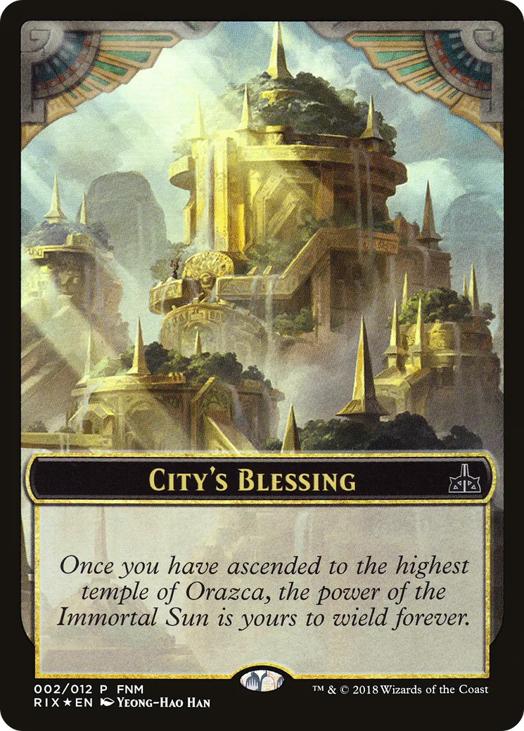 City's Blessing // Elemental — Friday Night Magic 2018 — Magic: The Gathering