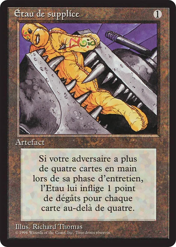 Black Vise — Foreign Black Border — Magic: The Gathering