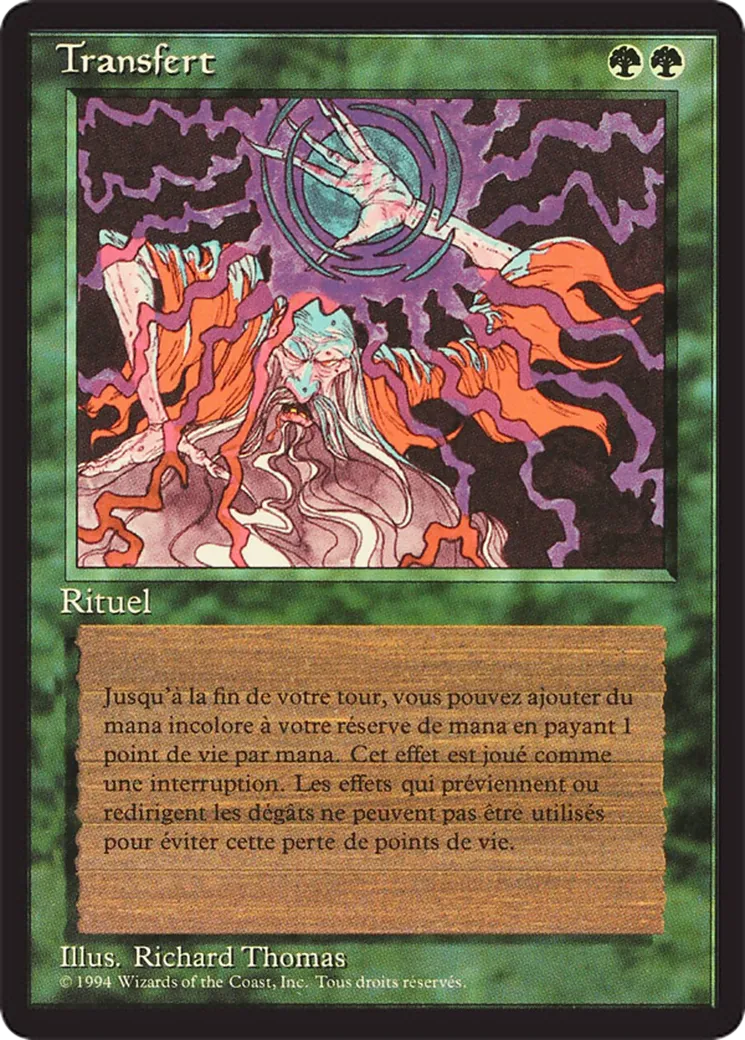 Channel — Foreign Black Border — Magic: The Gathering