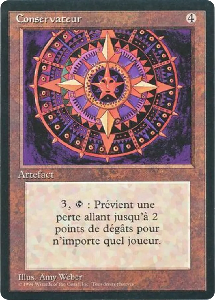 Conservateur — Foreign Black Border — Magic: The Gathering