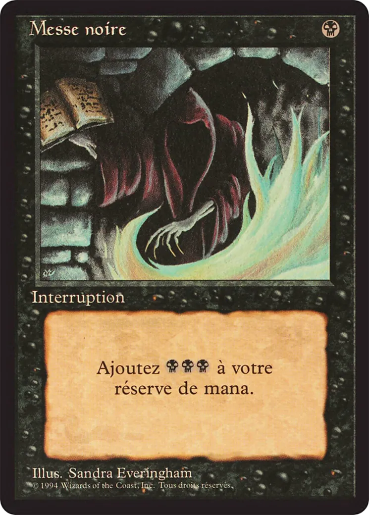 Dark Ritual — Foreign Black Border — Magic: The Gathering