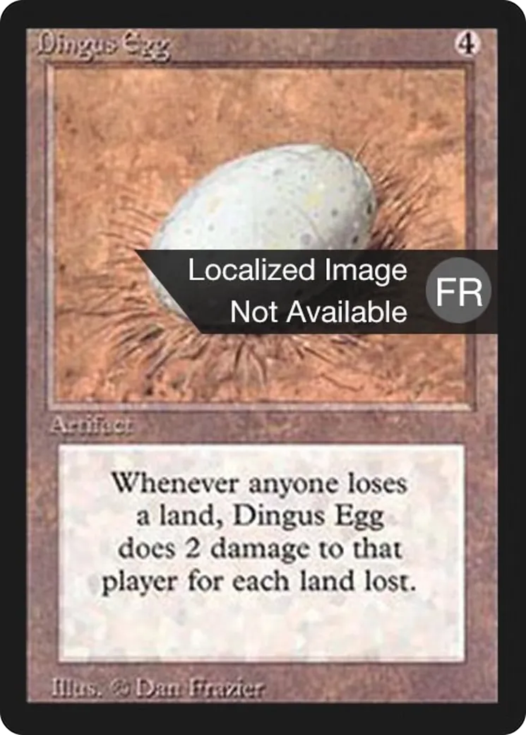 Dingus Egg from Foreign Black Border - Magic: The Gathering