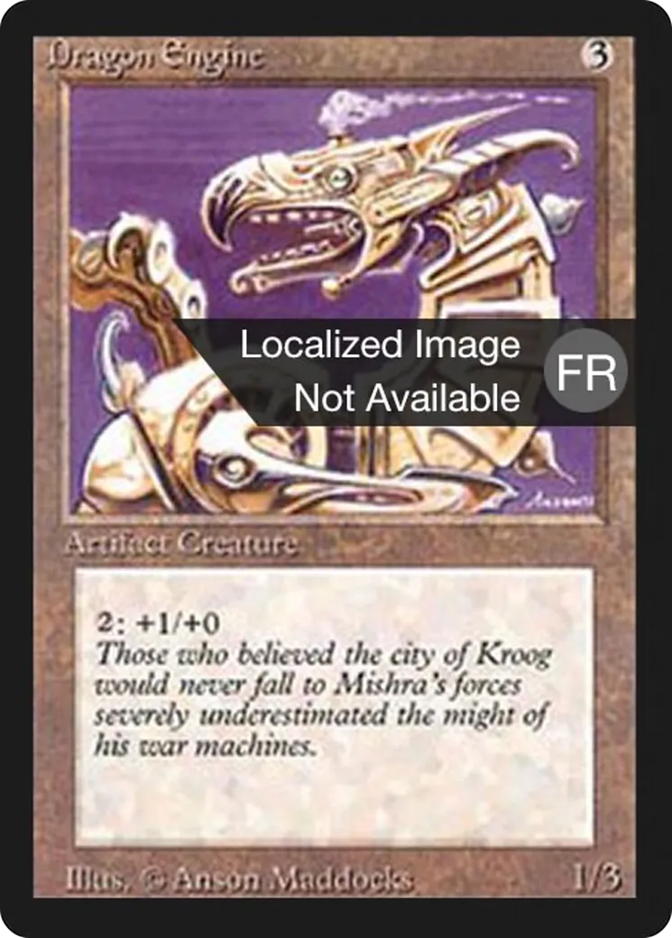 Dragon Engine — Foreign Black Border — Magic: The Gathering