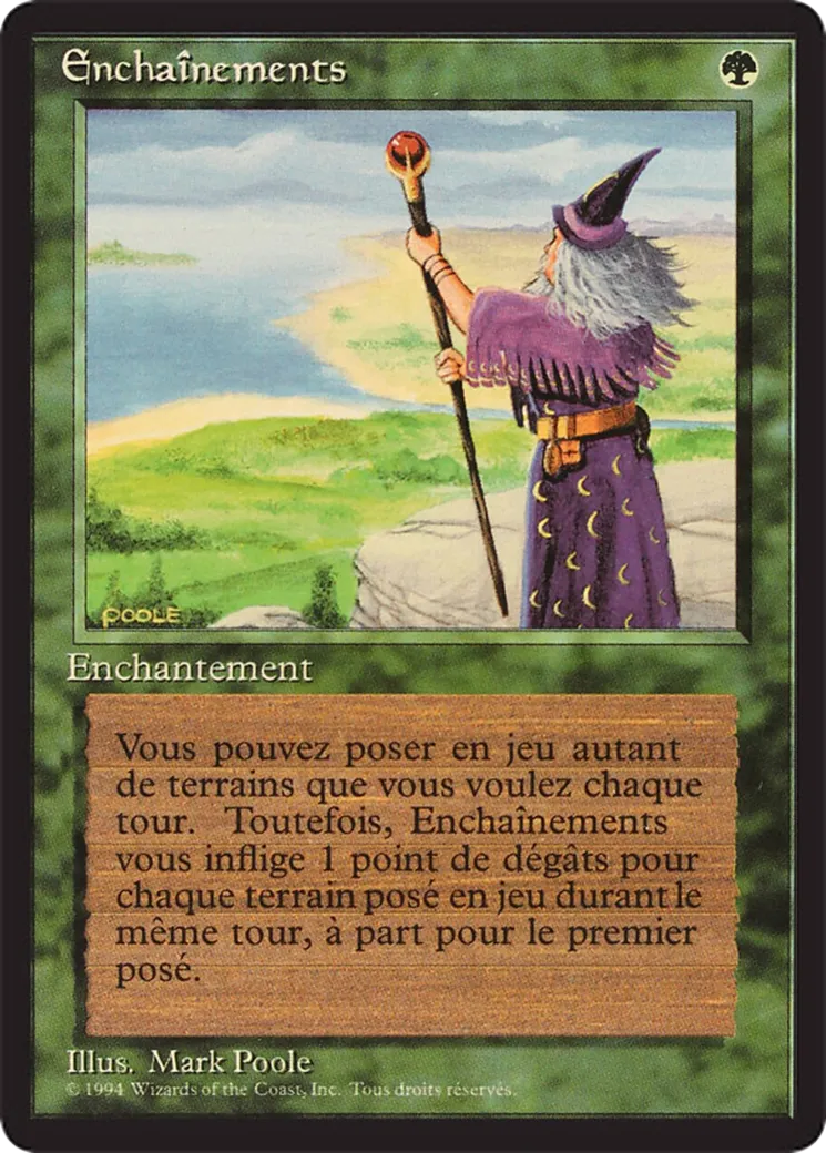 Enchaînements — Foreign Black Border — Magic: The Gathering